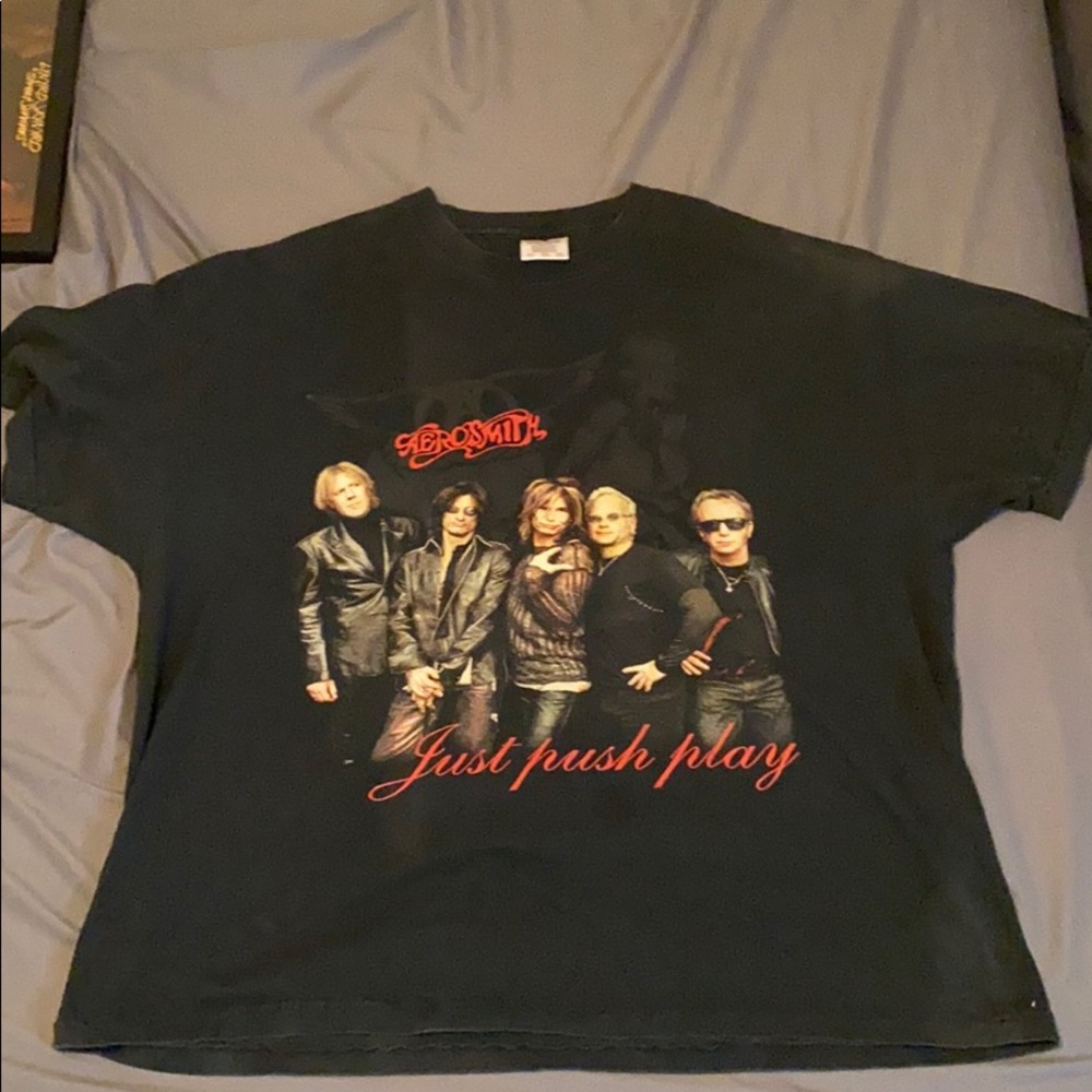Vintage Aerosmith 2001 tour t shirt